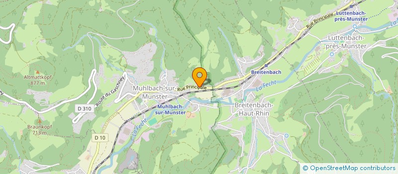 localisation de l'entreprise RALLYE PASSION  SONDERNACH