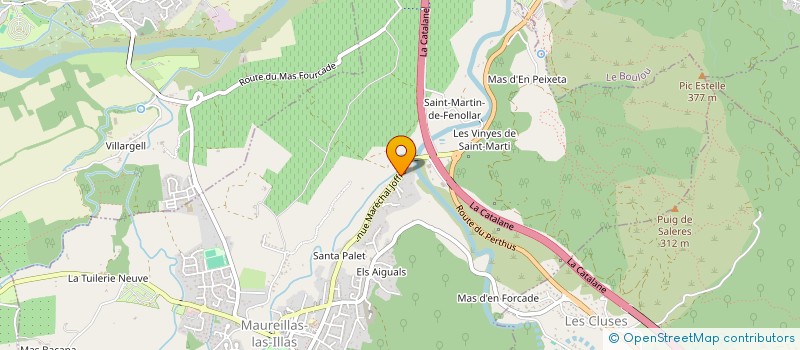 localisation de l'entreprise RALLYE POUR TOUS  PERPIGNAN