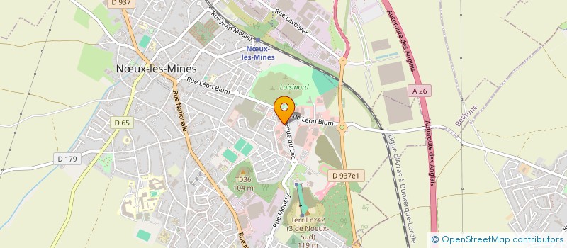 localisation de l'entreprise RALLYE ROOTS  NUX-LES-MINES