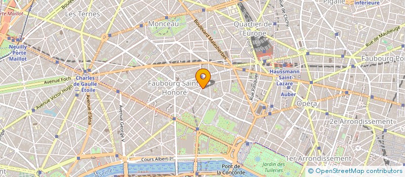 localisation de l'entreprise RALLYE SEVIGNE  PARIS