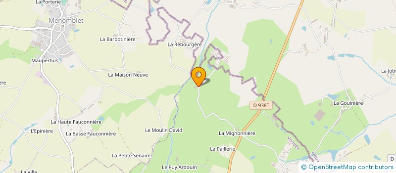 localisation de l'entreprise RALLYE ST LOUIS  GENNETON