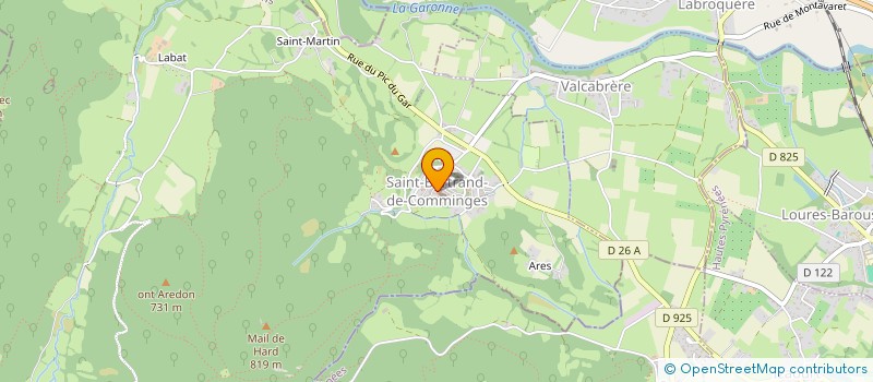 localisation de l'entreprise RALLYE TROMPES DU COMMINGES  SAINT-BERTRAND-DE-COMMINGES