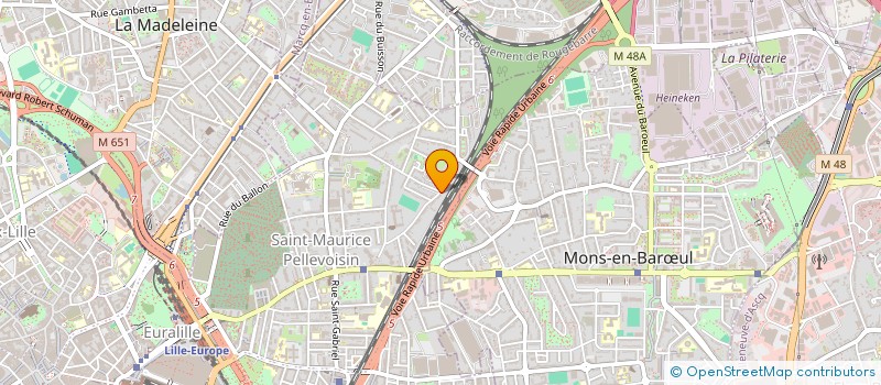 localisation de l'entreprise RALLYEFADO à LILLE