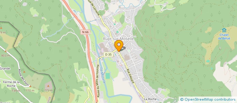 localisation de l'entreprise RALLYES COTES SLALOMS VIDEO  RUPT-SUR-MOSELLE