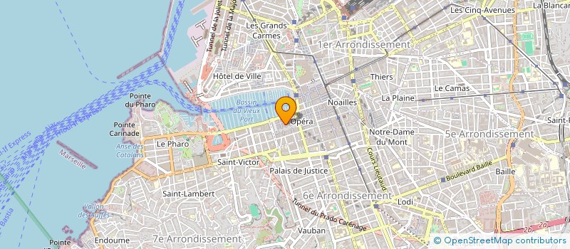 localisation de l'entreprise RALLYES SOLIDARITE PROVENCE à MARSEILLE