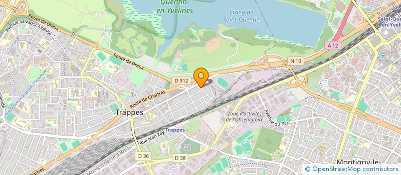 localisation de l'entreprise RALLYEZ-NOUS à TRAPPES