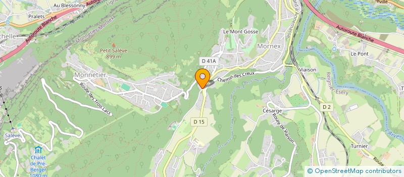 localisation de l'entreprise RALLYMAX  MONNETIER-MORNEX