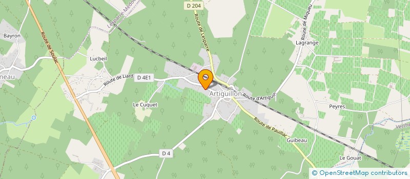 localisation de l'entreprise RALM  SAINT-GERMAIN-D'ESTEUIL