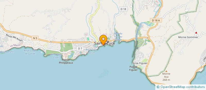 localisation de l'entreprise RALOE SAS  SAINTE-LUCE