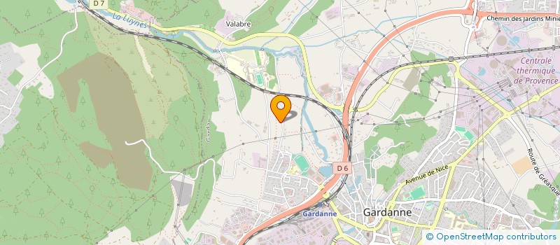 localisation de l'entreprise RALPH  GARDANNE