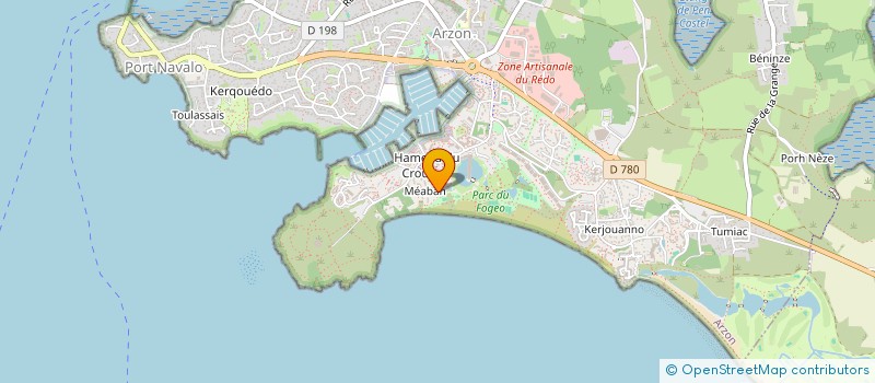 localisation de l'entreprise RALPHI  ARZON