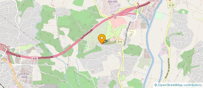 localisation de l'entreprise RALS à FREJUS
