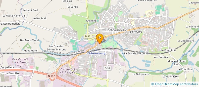 localisation de l'entreprise RALUCA STROIU PHOTOGRAPHY  CHATEAUBOURG