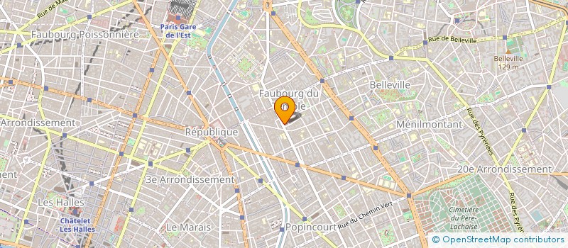 localisation de l'entreprise RALY  PARIS