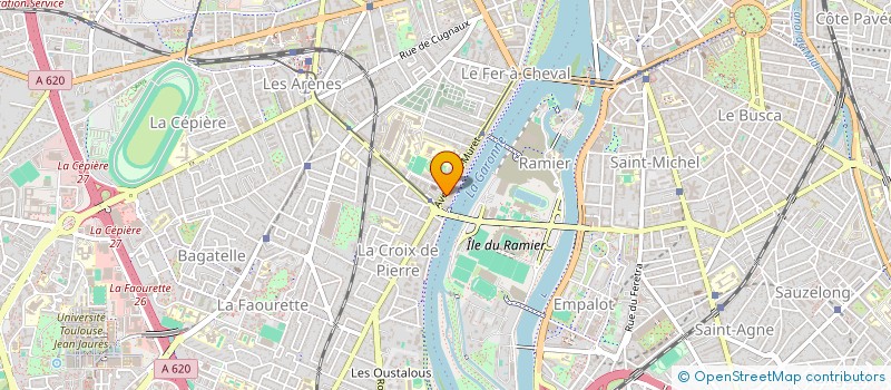 localisation de l'entreprise RALYES à TOULOUSE