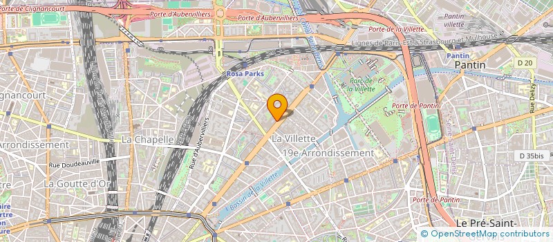 localisation de l'entreprise RAM  PARIS