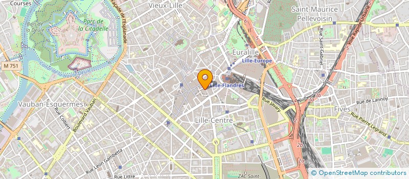 localisation de l'entreprise RAM DISTRIBUTION à LILLE