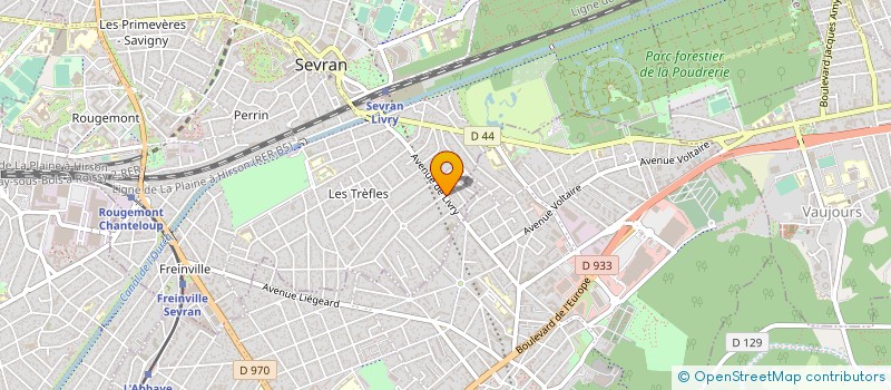 localisation de l'entreprise RAM GROUPE INTERNATIONAL à SEVRAN