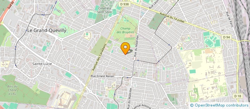 localisation de l'entreprise RAM IMMO  SAINT-ETIENNE-DU-ROUVRAY