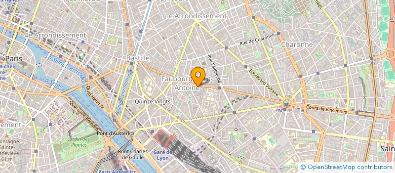 localisation de l'entreprise RAM RAM  PARIS 12