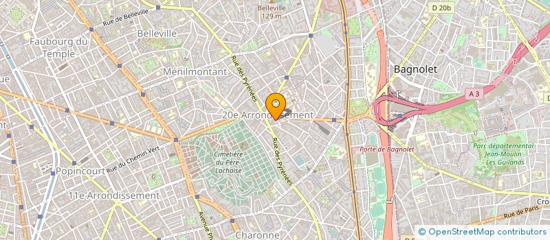 localisation de l'entreprise RAM TELECOM  PARIS