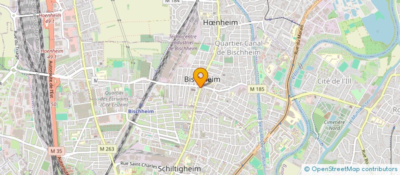 localisation de l'entreprise RAM TRANSACTIONS à BISCHHEIM