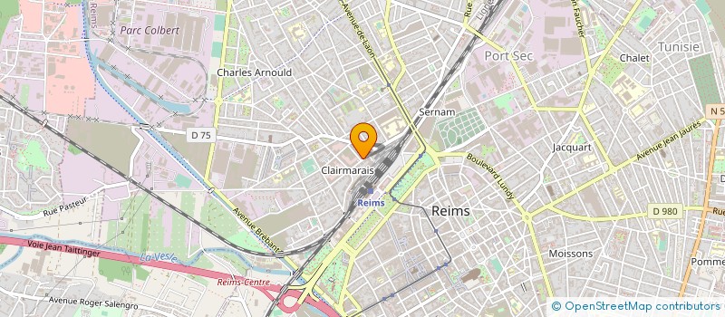 localisation de l'entreprise RAM2014  REIMS