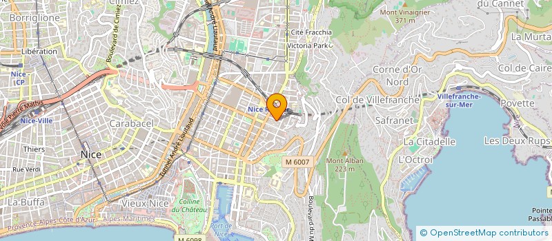 localisation de l'entreprise RAMA à NICE