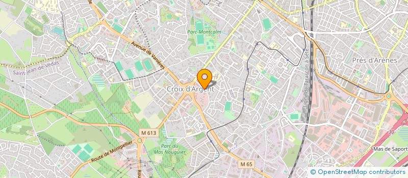 localisation de l'entreprise RAMA à MONTPELLIER