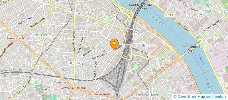 localisation de l'entreprise RAMA  BORDEAUX