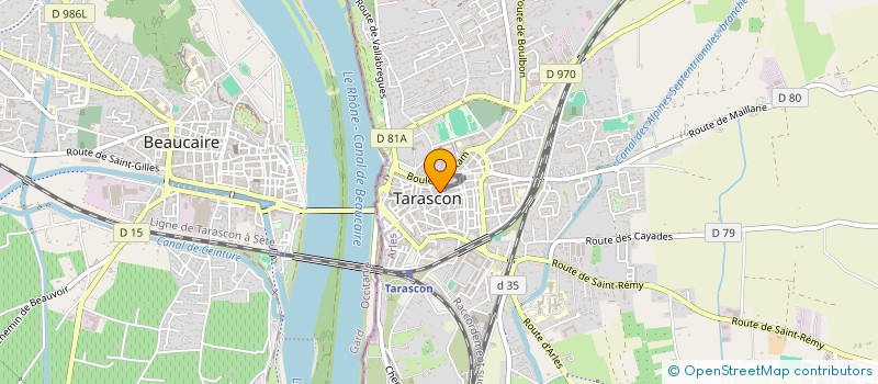 localisation de l'entreprise RAMA à TARASCON