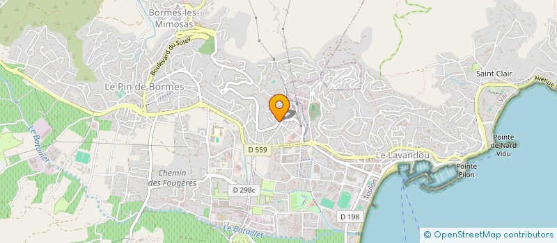 localisation de l'entreprise RAMA à BORMES-LES-MIMOSAS
