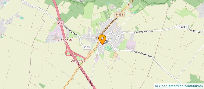 localisation de l'entreprise RAMA DOC IMMO  URY