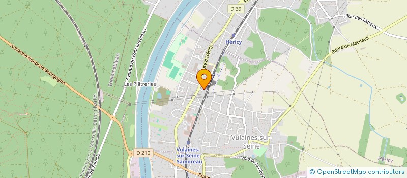 localisation de l'entreprise RAMA-FAMILY  VULAINES-SUR-SEINE