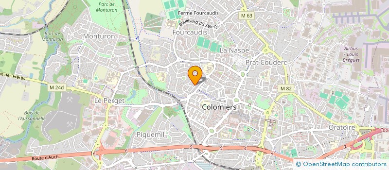 localisation de l'entreprise RAMA FLAMENCA à COLOMIERS