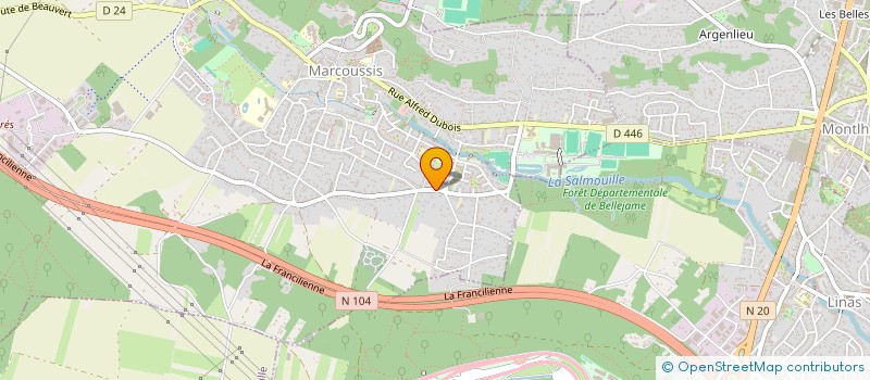 localisation de l'entreprise RAMA NETTOYAGE à MARCOUSSIS