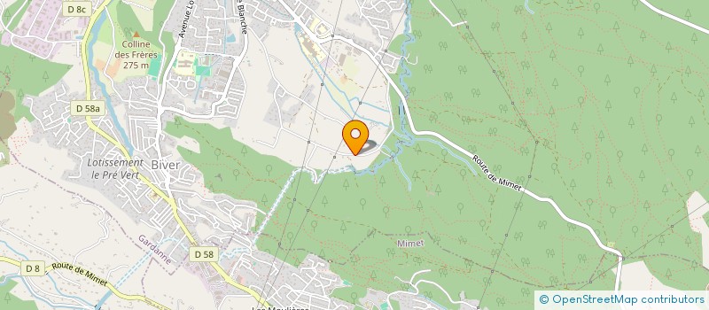 localisation de l'entreprise RAMA14 à GARDANNE
