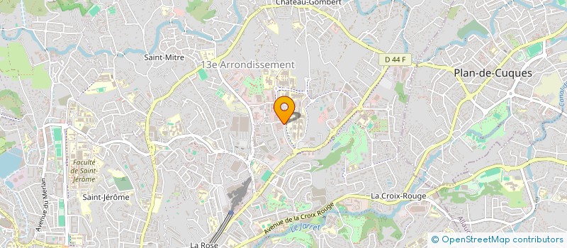 localisation de l'entreprise RAMAGES CONCEPT à MARSEILLE