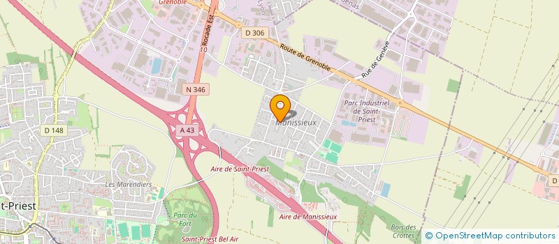 localisation de l'entreprise RAMAGRAM  SAINT-PRIEST