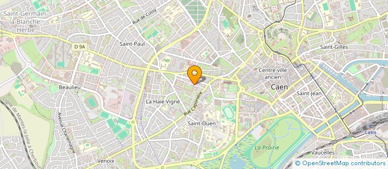 localisation de l'entreprise RAMAJ INVESTISSEMENT à CAEN