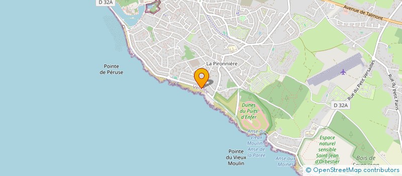 localisation de l'entreprise RAMAJA INVEST à LES SABLES D'OLONNE