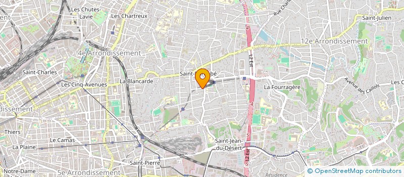 localisation de l'entreprise RAMAJE à MARSEILLE