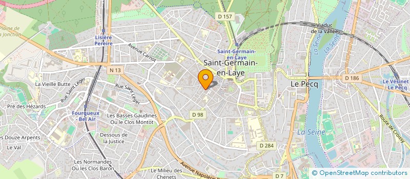 localisation de l'entreprise RAMAJE  SAINT-GERMAIN-EN-LAYE