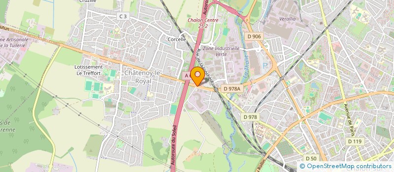 localisation de l'entreprise RAMAL  CHATENOY-LE-ROYAL