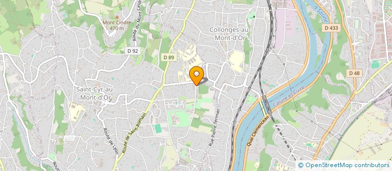 localisation de l'entreprise RAMALHO  SAINT-CYR-AU-MONT-D'OR