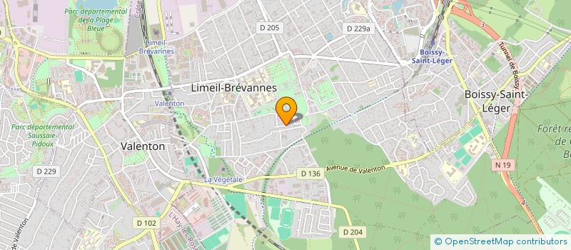 localisation de l'entreprise RAMALHO  LIMEIL-BREVANNES