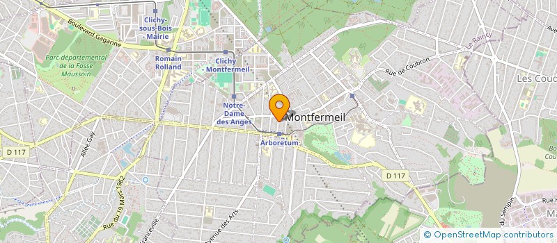 localisation de l'entreprise RAMALHO  MONTFERMEIL