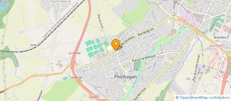 localisation de l'entreprise RAMARD ANNICK ET BOURDON BERNARD à PLOUFRAGAN