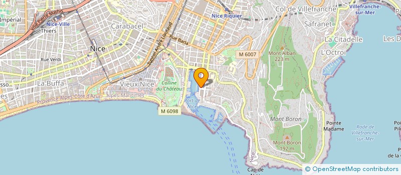 localisation de l'entreprise RAMARD D ET PELEGRI A à NICE