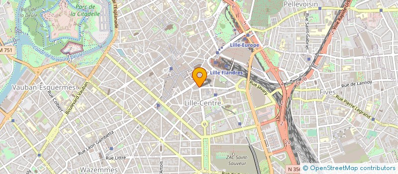 localisation de l'entreprise RAMART SARL à LILLE